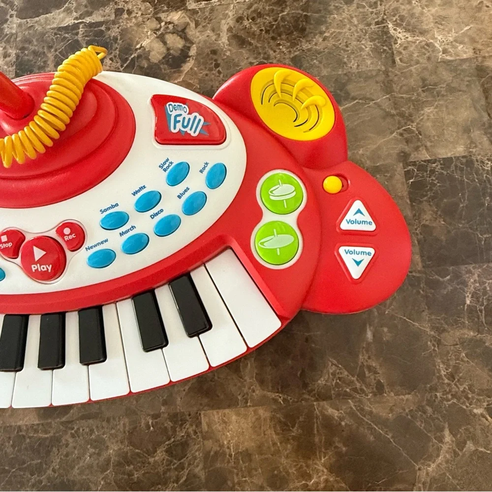 Kids Musical Keyboard Piano with Microphone | Lights & Sounds | Learning Toy